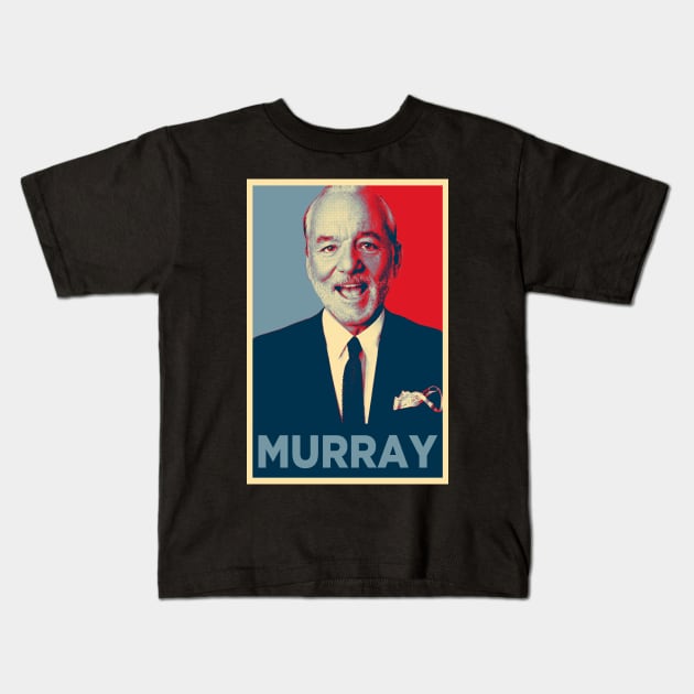 Murray Hope Kids T-Shirt by TEEVEETEES